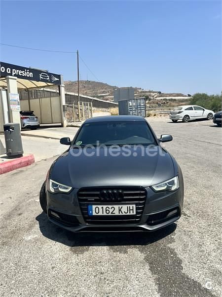 Usado Audi A5 Sportback S-Line 190 CV (139 kW) 2015 Gris / plata Utilitario