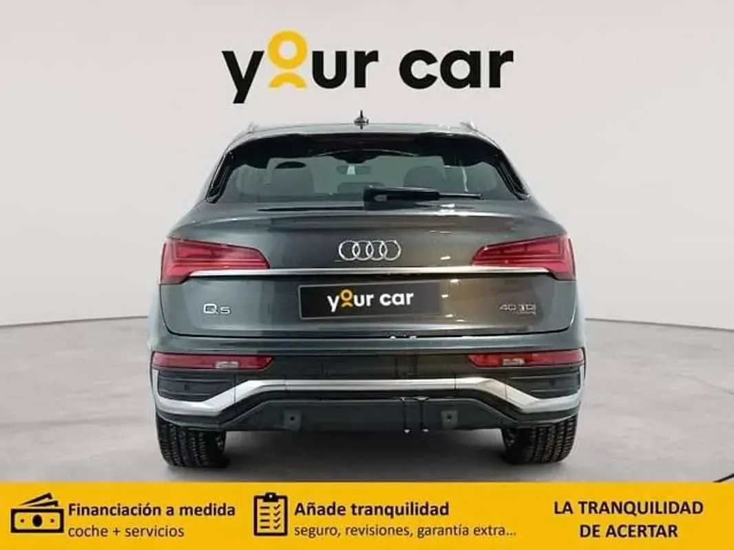 Usado Audi Q5 Sportback S-Line 204 CV (150 kW) 2021 Gris SUV