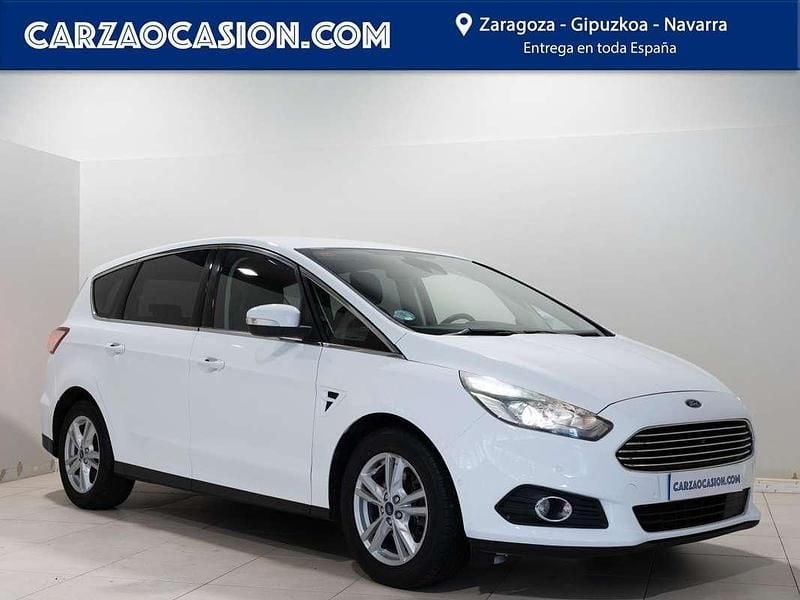 Blanco Usado 2016 Ford S-MAX Titanium Monovolumen | 13.995 € (Precio justo) - Imagen 1/4