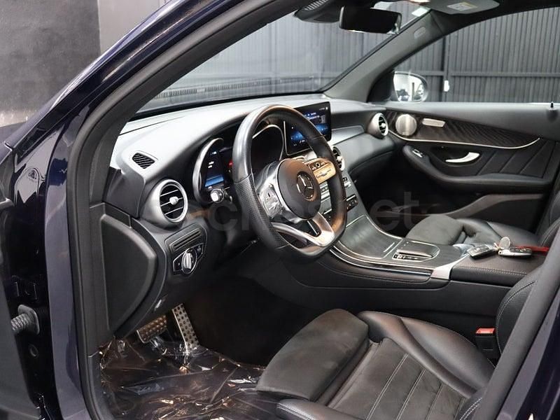 Usado Mercedes GLC300e 306 CV (225 kW) 2021 Azul SUV