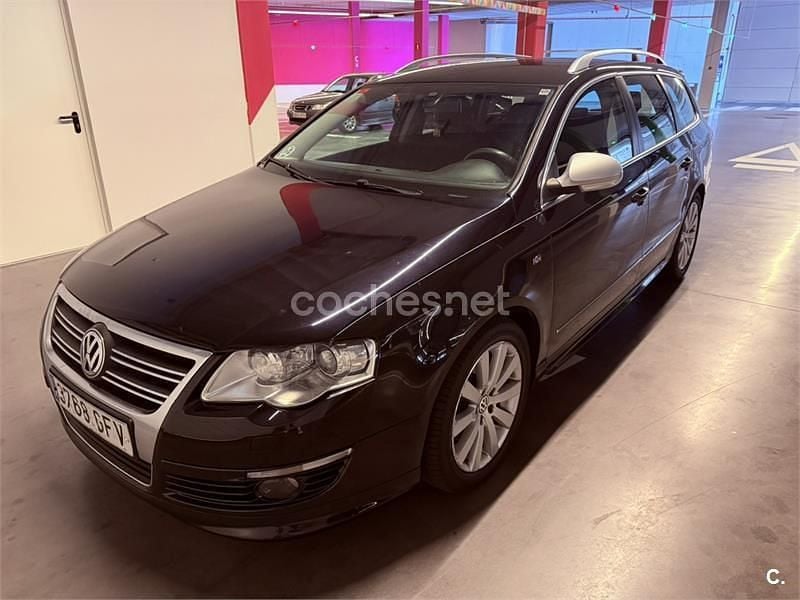 Usado VW Passat R-line 170 CV (125 kW) 2008 Negro Familiar