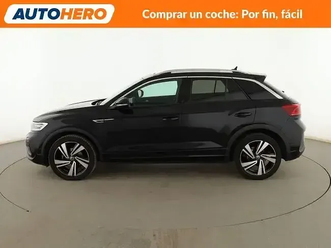 Usado VW T-Roc R-line 150 CV (110 kW) 2022 Negro SUV