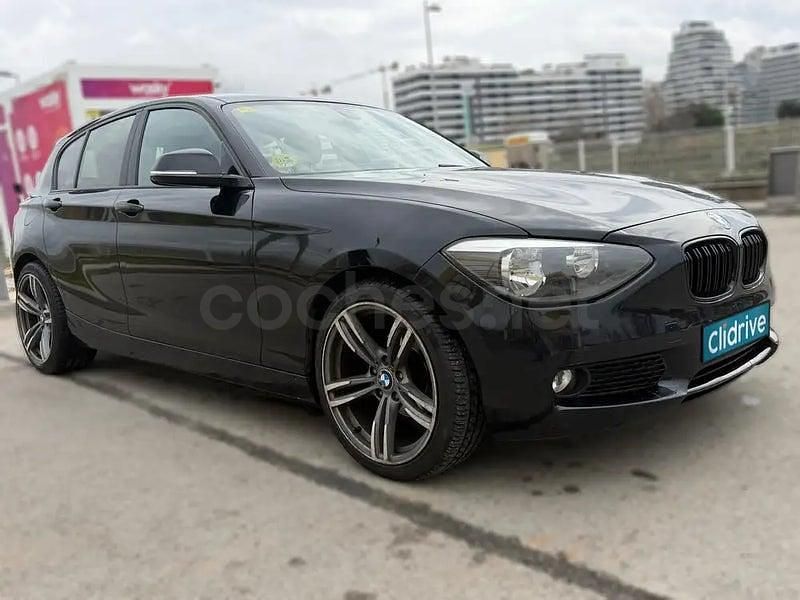 Usado BMW 116 116 CV (85 kW) 2012 Negro Utilitario