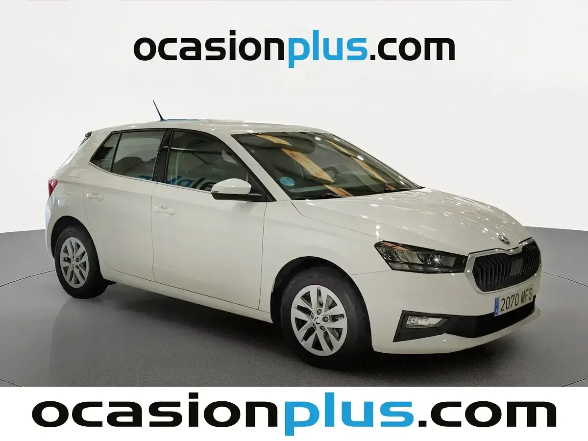 Usado Skoda Fabia Ambition 110 CV (80 kW) 2023 Blanco Utilitario