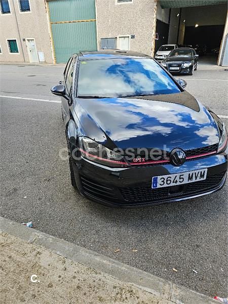 Usado VW Golf VII GTI 230 CV (169 kW) 2016 Negro Berlina