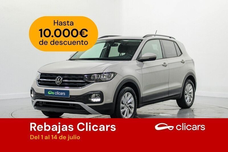Gris Usado 2022 VW T-Cross Advance SUV | 19.990 € (Precio justo) - Imagen 1/4
