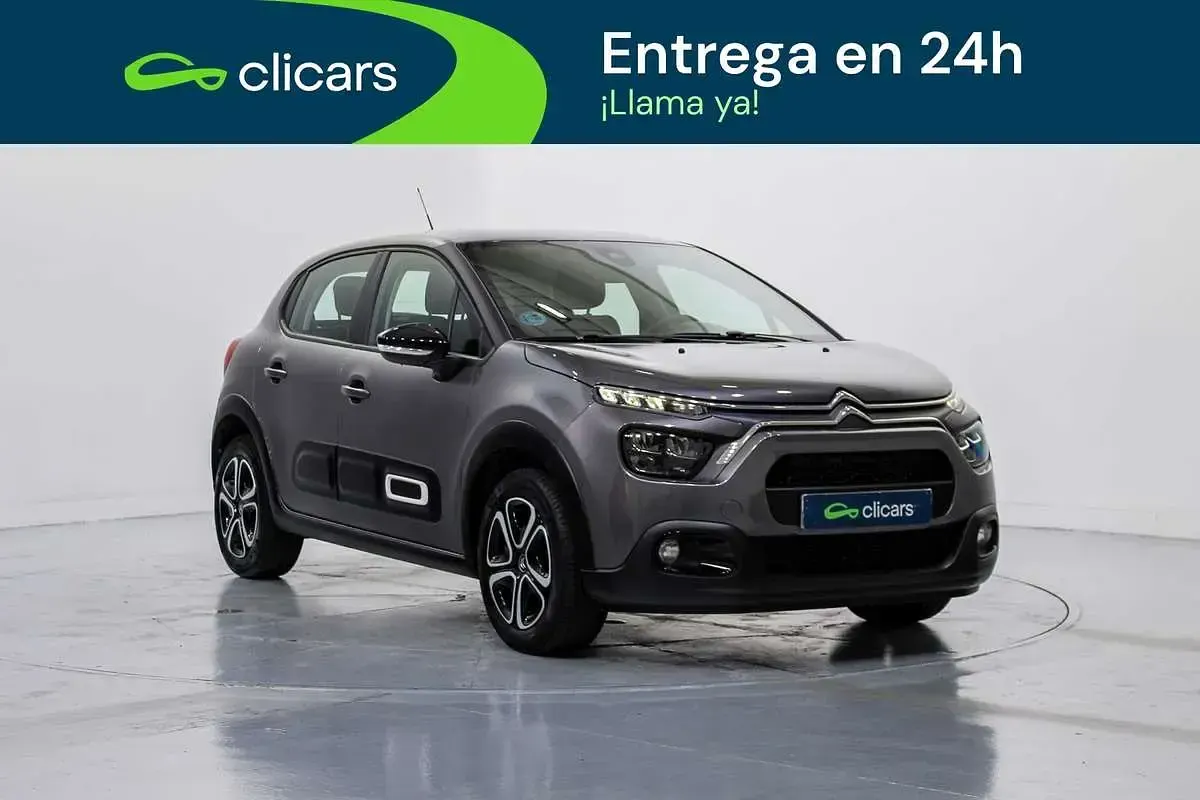 Usado Citroën C3 PureTech 82 CV (60 kW) 2024 Gris Utilitario
