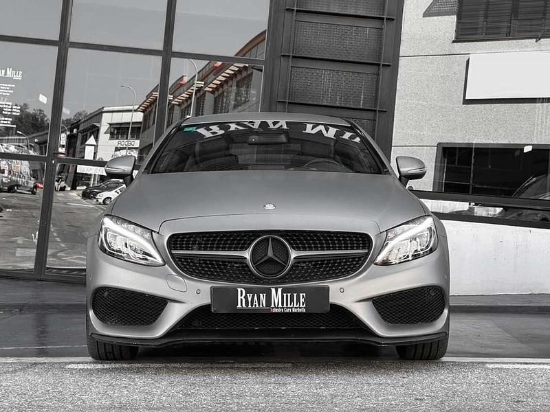 Occasion Mercedes C250 AMG line 204 PK (150 kW) 2015 Wit Coupé