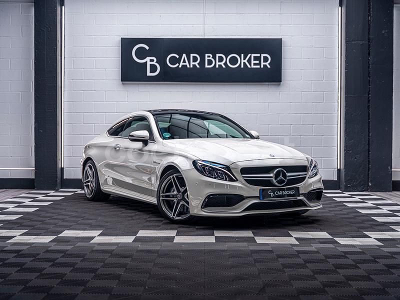 Blanco Usado 2016 Mercedes C63 AMG Coupe | 54.900 € (Buen precio) - Imagen 1/4