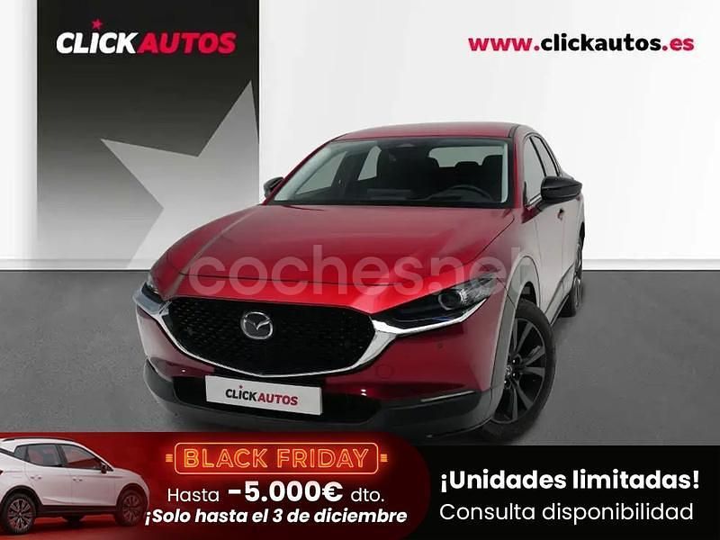 Rojo Usado 2025 Mazda CX-30 Homura-Line SUV | 27.400 € - Imagen 1/4