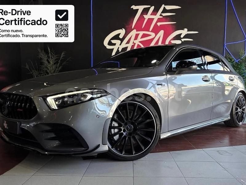 Gris / plata Usado 2019 Mercedes A35 AMG Berlina | 35.900 € (Buen precio) - Imagen 1/4