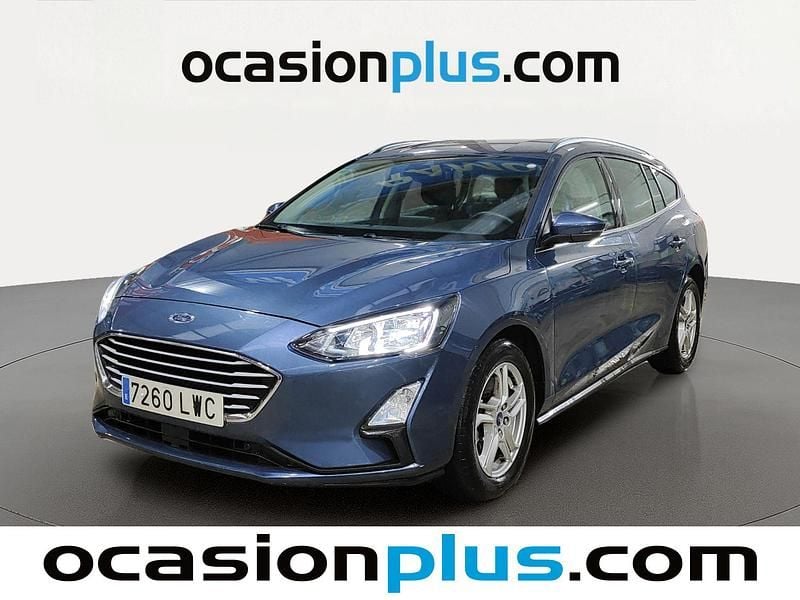 Usado Ford Focus Trend+ 120 CV (88 kW) 2022 Azul Monovolumen