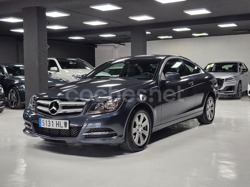 Gris / plata Usado 2012 Mercedes C180 Edition Coupe | 14.500 € (Buen precio) - Imagen 1/4
