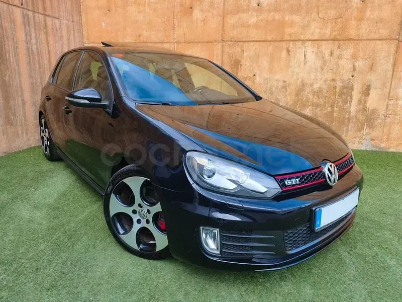 Usado VW Golf VI GTI 210 CV (154 kW) 2010 Negro Utilitario