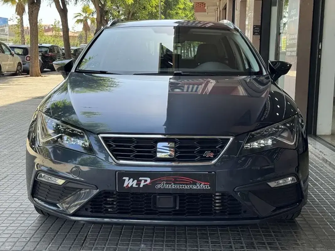 Usado Seat Leon ST FR 190 CV (139 kW) 2019 Gris Familiar