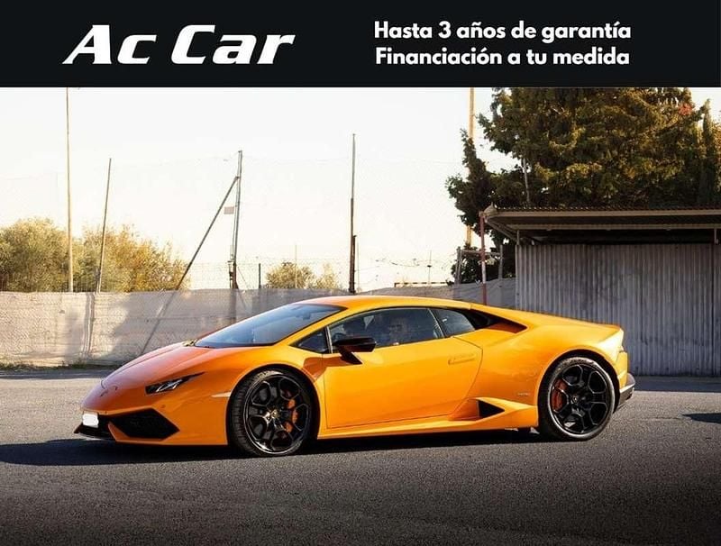 Usado Lamborghini Huracán 609 CV (447 kW) 2015 Naranja Coupe