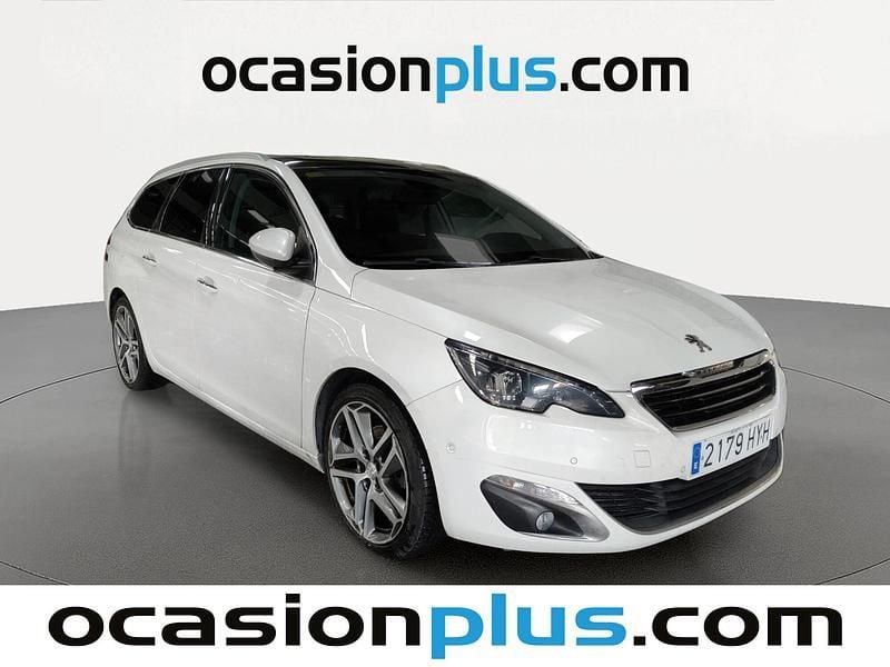 Usado Peugeot 308 Allure 150 CV (110 kW) 2014 Blanco Familiar