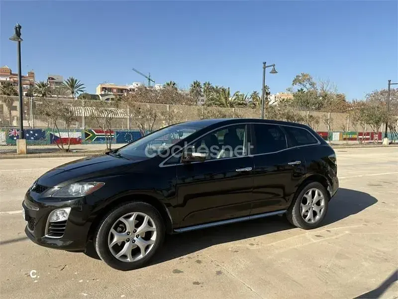 Usado Mazda CX-7 173 CV (127 kW) 2010 Negro SUV