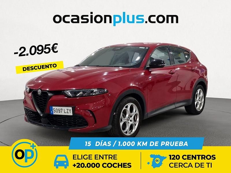 Rojo Usado 2022 Alfa Romeo Tonale Sprint SUV | 23.050 € (Precio justo) - Imagen 1/4