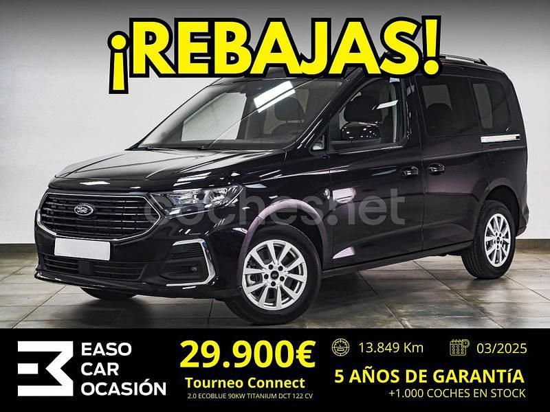 Negro Usado 2025 Ford Tourneo Connect Titanium Monovolumen | 35.900 € - Imagen 1/4