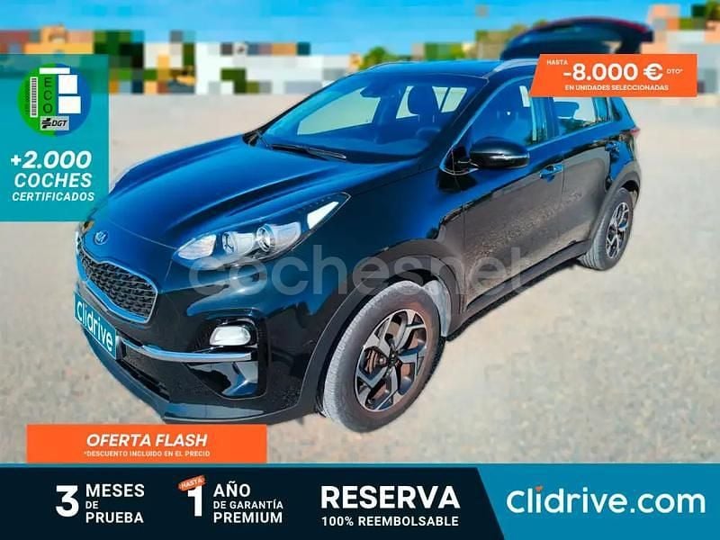 Negro Usado 2020 Kia Sportage SUV | 17.990 € (Super precio) - Imagen 1/3