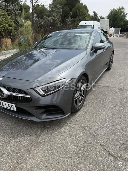 Usado Mercedes CLS300 245 CV (180 kW) 2019 Gris / plata Berlina