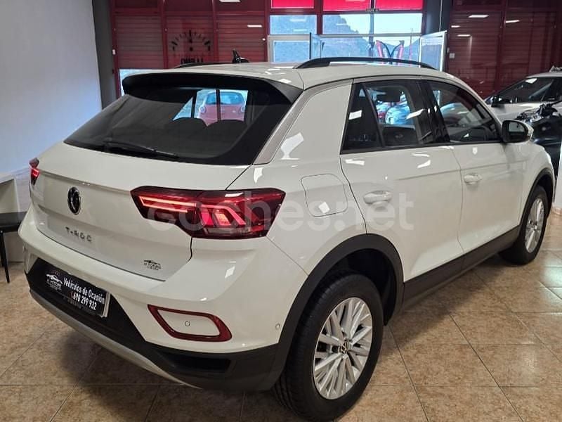 Usado VW T-Roc Style 110 CV (80 kW) 2022 Blanco SUV