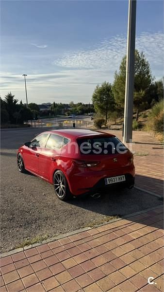 Rojo Usado 2014 Seat Leon FR Berlina | 6700 € (Super precio) - Imagen 1/4