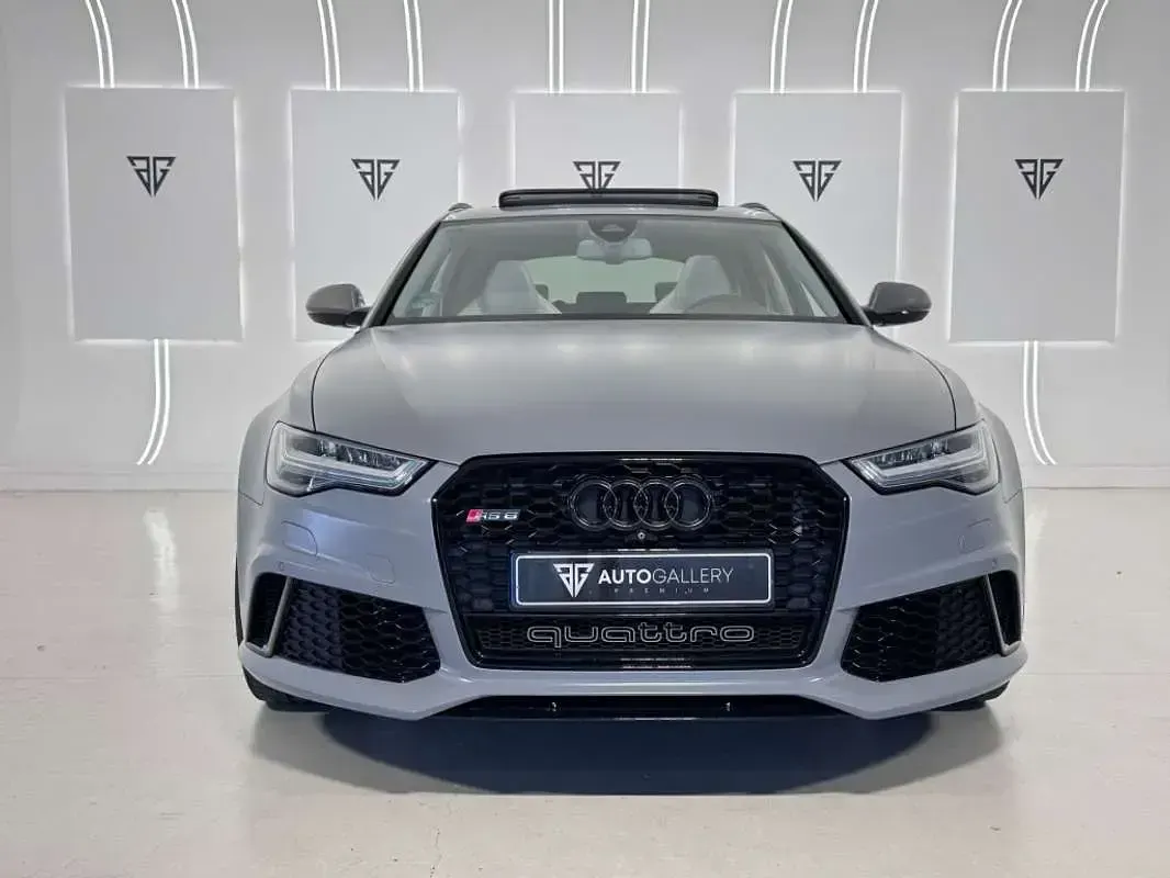 Usado Audi RS6 Performance 605 CV (444 kW) 2018 Gris Familiar