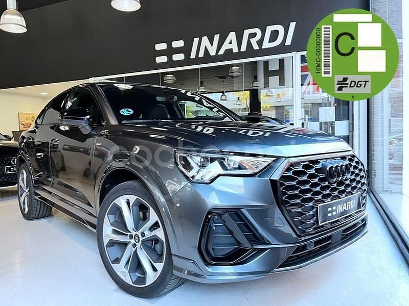 Gris Usado 2024 Audi Q3 Sportback Ambiente SUV | 43.890 € (Precio justo) - Imagen 1/4