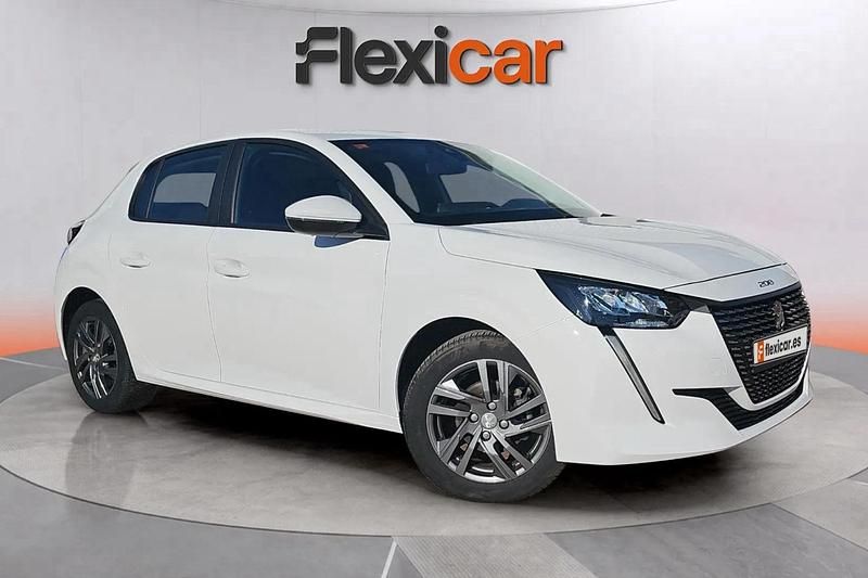 Blanco Usado 2021 Peugeot 208 Active Utilitario | 10.790 € (Precio justo) - Imagen 1/4