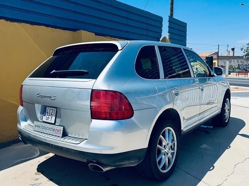 Usado Porsche Cayenne S 385 CV (283 kW) 2007 Gris / plata SUV