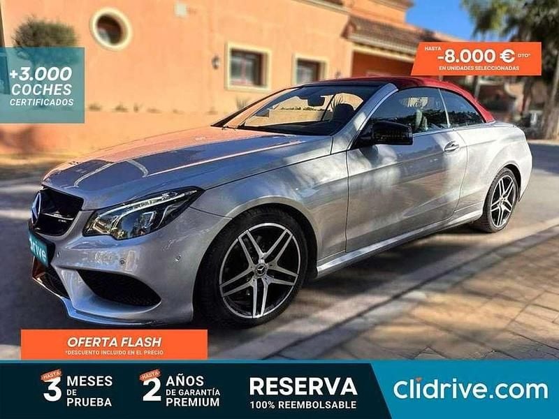 Gris Usado 2017 Mercedes E220 Descapotable | 22.990 € - Imagen 1/3