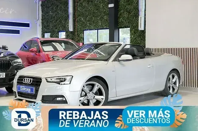 Usado Audi A5 Cabriolet S-Line 177 CV (130 kW) 2014 Descapotable