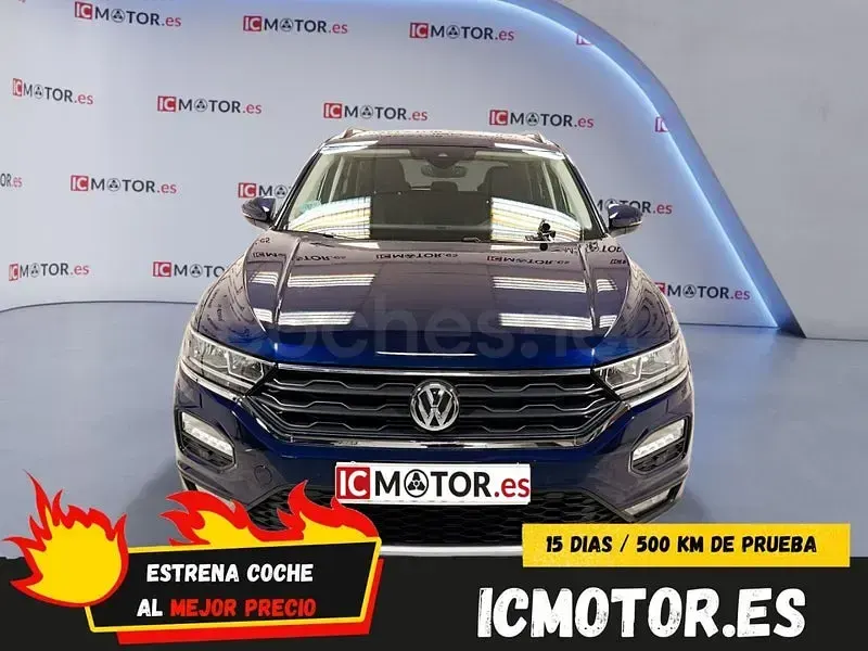 Usado VW T-Roc Advance 150 CV (110 kW) 2018 Azul SUV