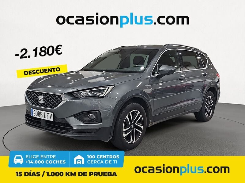 Gris Usado 2020 Seat Tarraco Style Plus SUV | 23.990 € (Precio justo) - Imagen 1/4