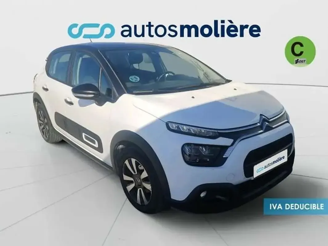 Usado Citroën C3 Shine 99 CV (72 kW) 2022 Blanco Utilitario