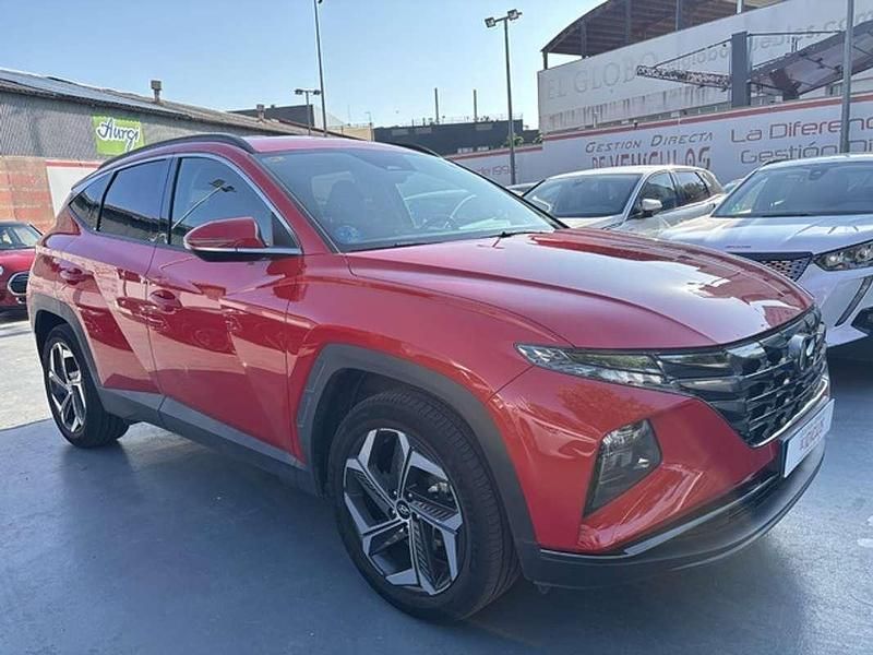 Rojo Usado 2021 Hyundai Tucson SUV | 22.790 € (Super precio) - Imagen 1/4