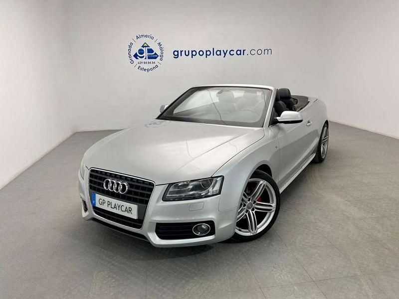Gris Usado 2010 Audi A5 Cabriolet Descapotable | 11.899 € (Precio justo) - Imagen 1/4