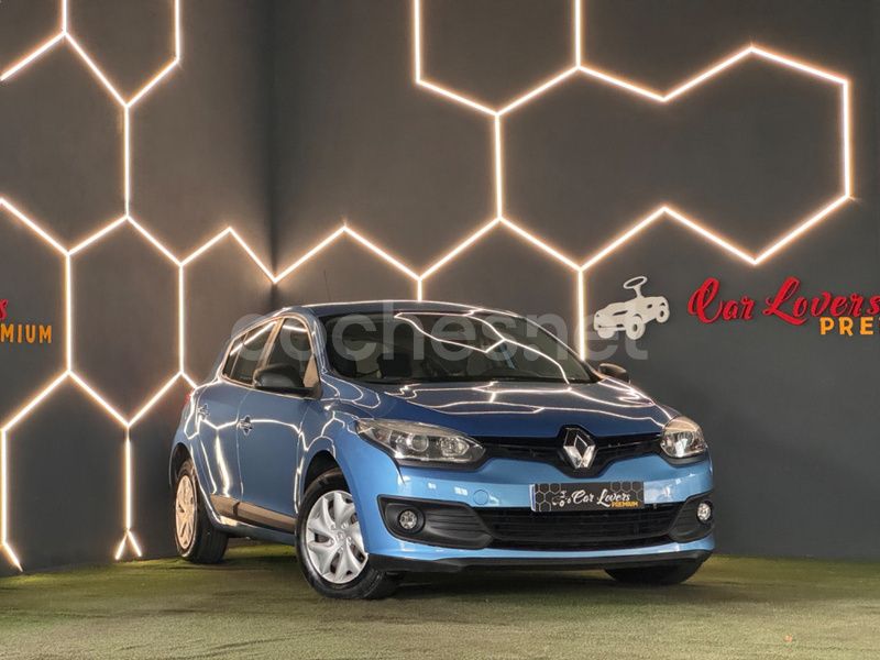 Usado Renault Mégane GT Line GT 115 CV (84 kW) 2014 Azul Berlina