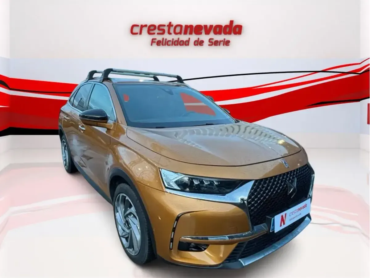 Usado DS Automobiles DS7 Crossback So Chic 131 CV (96 kW) 2019 Naranja SUV