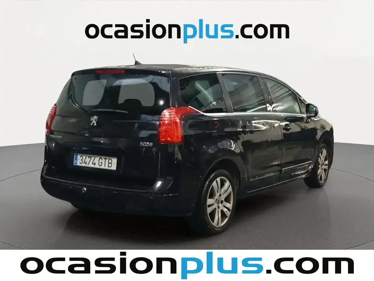 Usado Peugeot 5008 Sport 150 CV (110 kW) 2010 Negro Monovolumen