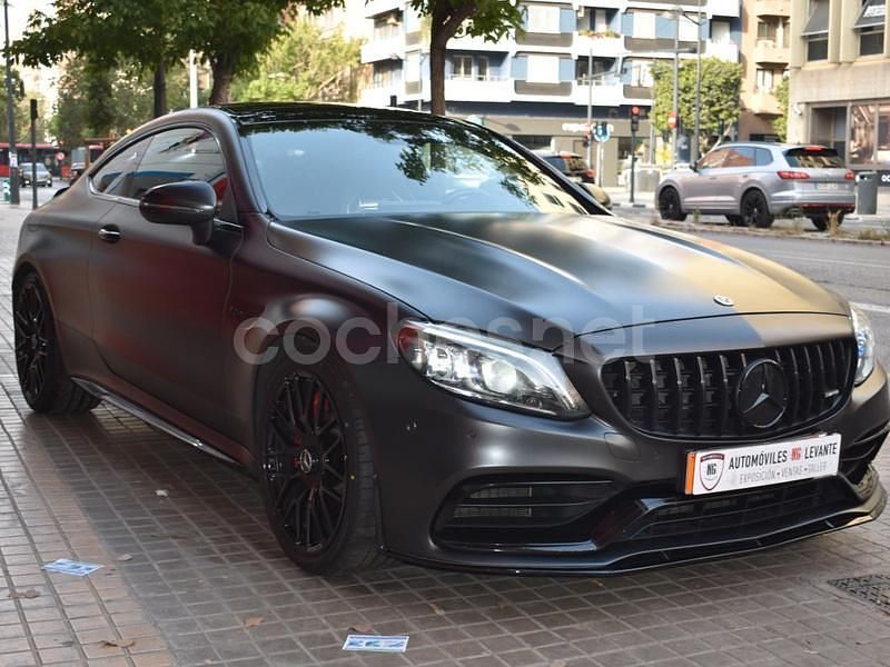 Usado Mercedes C63S AMG 510 CV (375 kW) 2020 Gris / plata Coupe