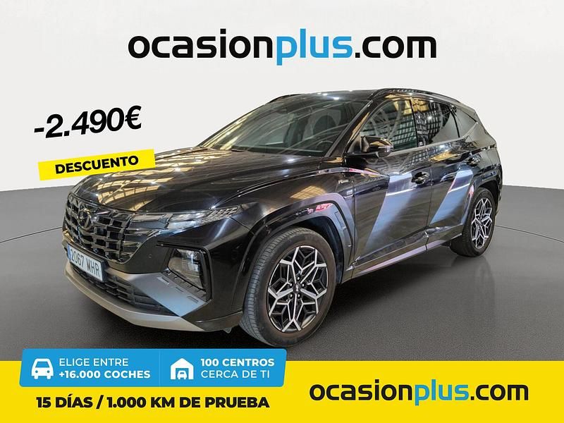 Negro Usado 2023 Hyundai Tucson N Line SUV | 24.750 € (Caro) - Imagen 1/4