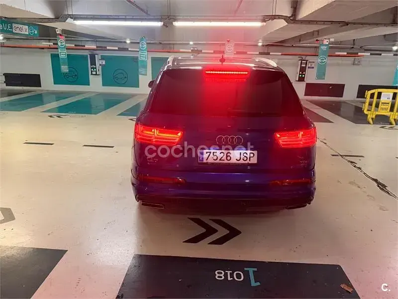 Usado Audi Q7 218 CV (160 kW) 2016 Azul SUV