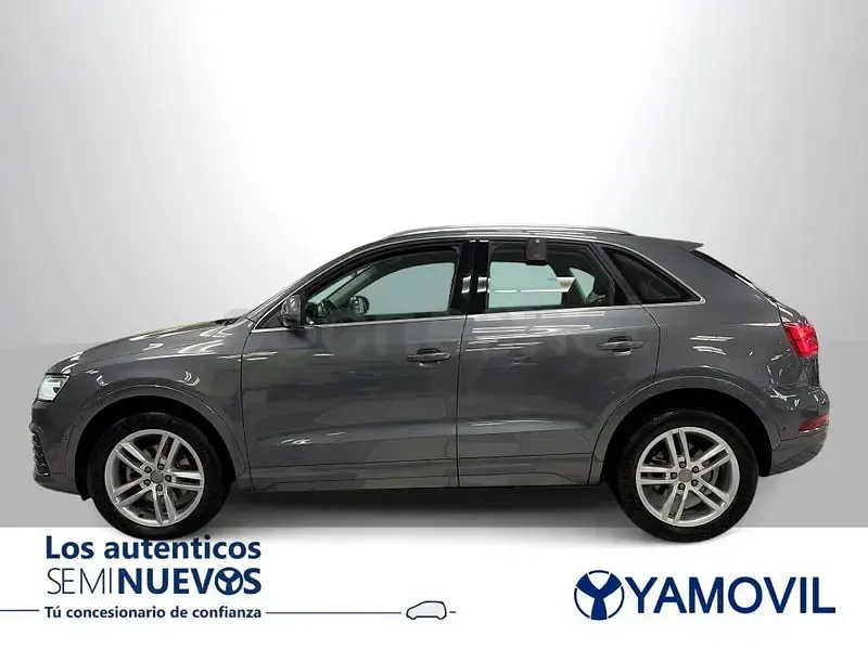 Usado Audi Q3 Sport 150 CV (110 kW) 2017 Gris / plata SUV