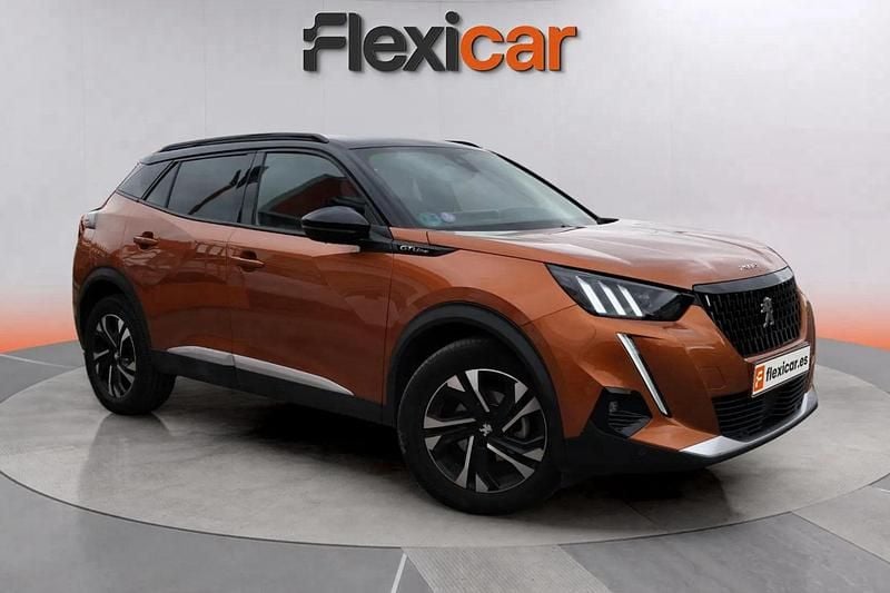 Naranja Usado 2019 Peugeot 2008 GT-line SUV | 14.190 € (Precio justo) - Imagen 1/4
