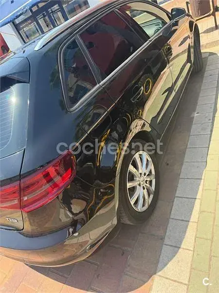 Usado Audi A3 150 CV (110 kW) 2015 Negro Berlina