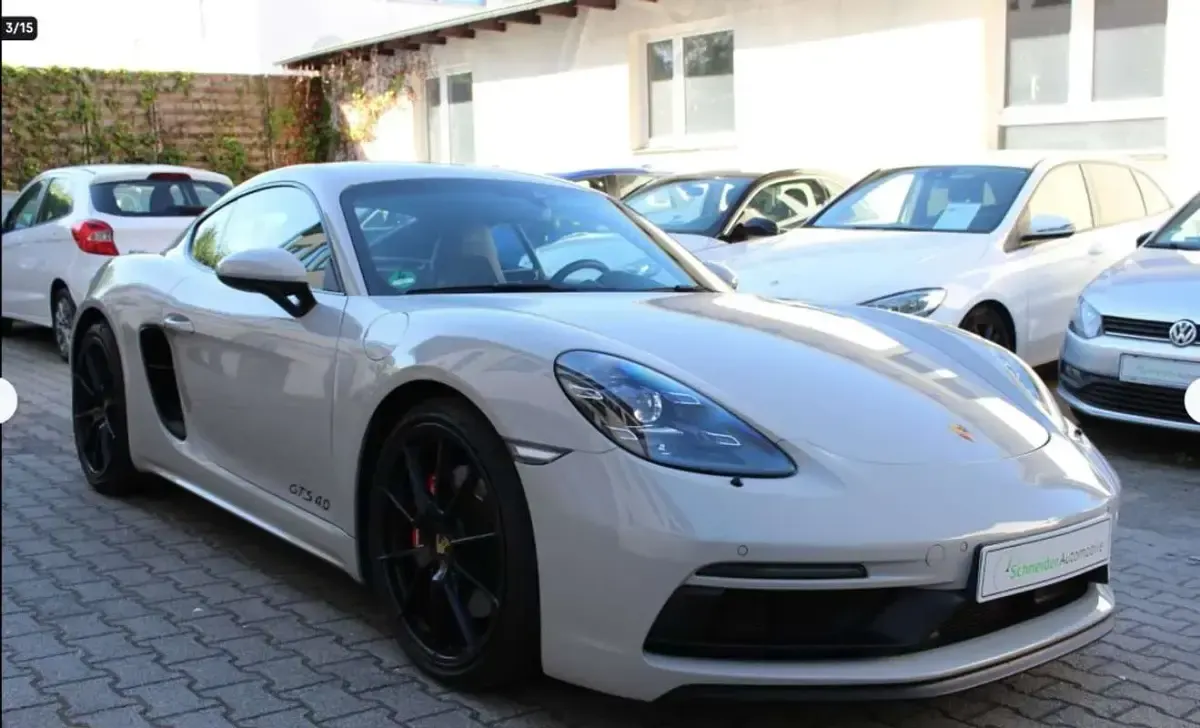 Usado Porsche Cayman GTS 400 CV (294 kW) 2021 Gris Coupe
