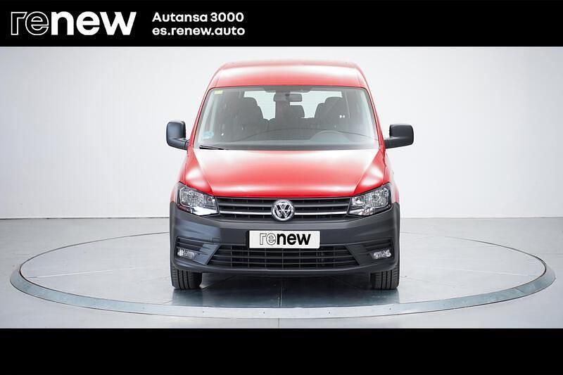 Usado VW Caddy Business 102 CV (75 kW) 2020 Rojo cola/2000 Monovolumen